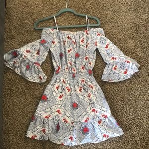 Off the shoulder dress